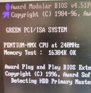 Processor Intel Pentium MMX 233