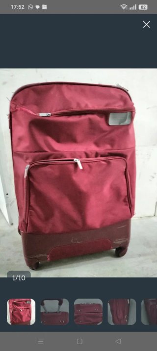 Maleta de viaje con ruedas 65 x 45 aprox.