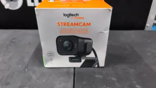 Logitech StreamCam Webcam Negra
