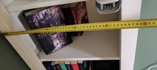 Estantería Ikea Hemnes Blanca, 197x49x34