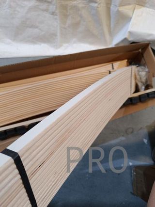 Somier de láminas POLDI estructura de madera90x200