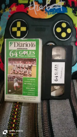 VHS 64 Goles Historia Real Betis