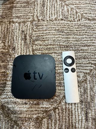 Apple TV com comando
