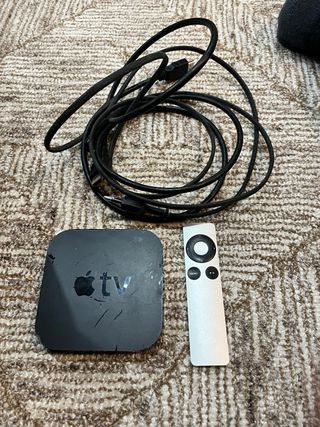Apple TV com comando