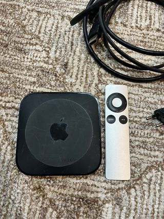 Apple TV com comando