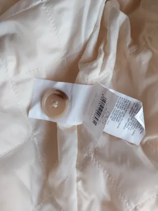 Giacca Teddy Y2K panna donna tg. S