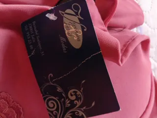 Vestido de fiesta palabra de honor con pedrería