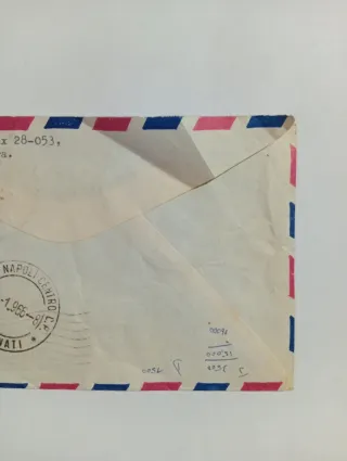 Busta Affrancata Vintage New Zealand 1965