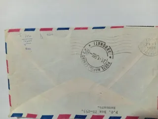 Busta Affrancata Vintage New Zealand 1965