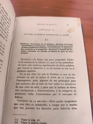 Arte de la Lectura (1909)