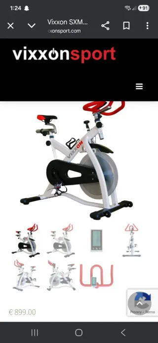 Bicicleta Estática ViXXON SXM-1 PRO