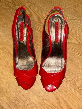 Zapatos de tacón Carolina Boix Rojo Talla 37
