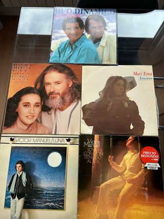 Lote Vinilos Música Española 80-90