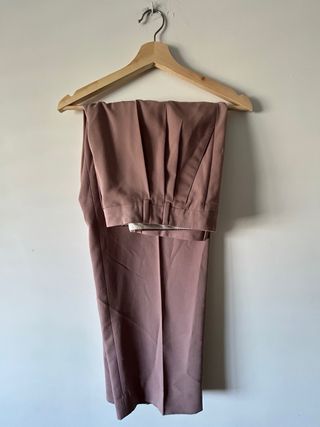 Traje completo rosa XL