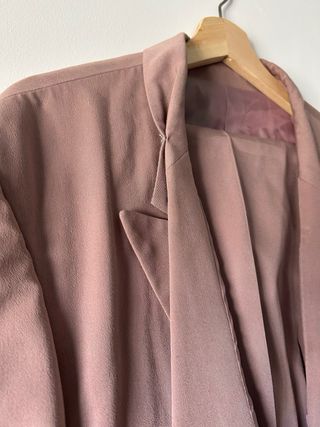 Traje completo rosa XL