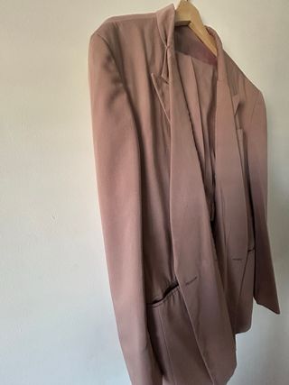 Traje completo rosa XL