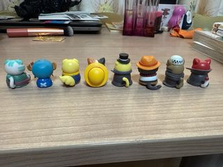 Mini figuras gatos One Piece