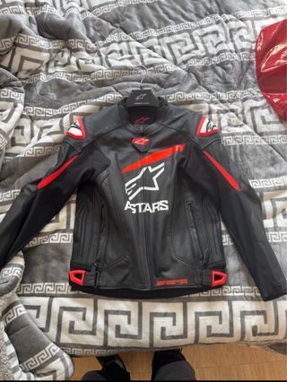 Chaqueta Alpinestars Negra y Roja