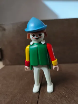 Playmobil payaso azul y verde