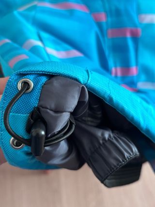 Anorak Nieve Azul y Rosa