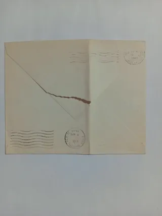 Busta affrancata Vintage con francobolli USA