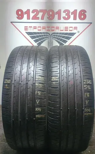 235 55 18 V CONTINENTAL RUEDA PREMIUM YA MONTADA
