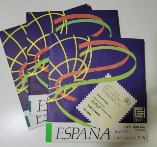 Lote 4 Álbumes Sellos España