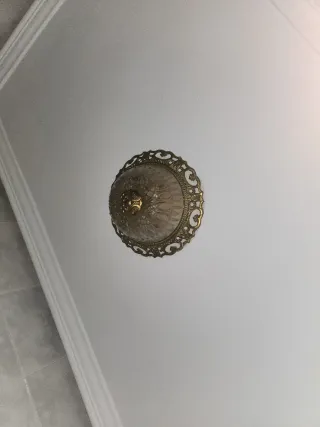 Lámparas de pared madera y cristal