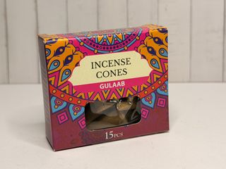 Incienso en Cono de Gulaab - 15 unidades