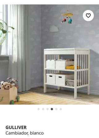 Cambiador Ikea GUILLIVER Blanco