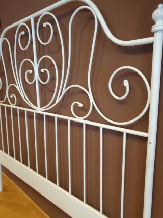 Cabecero Forja  blanco ikea