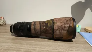 Cámara Canon + Objetivo Tamron 150-600 m G2