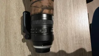 Cámara Canon + Objetivo Tamron 150-600 m G2