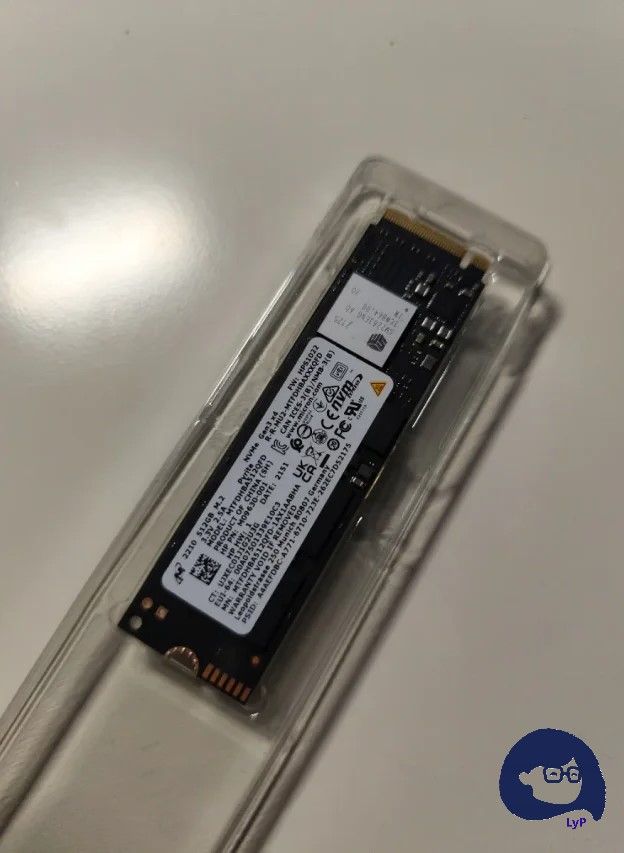 D13 - LyP - Disco duro SSD M.2 NVMe Micron 512GB