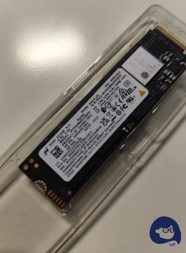 D13 - LyP - Disco duro SSD M.2 NVMe Micron 512GB afbeelding 2