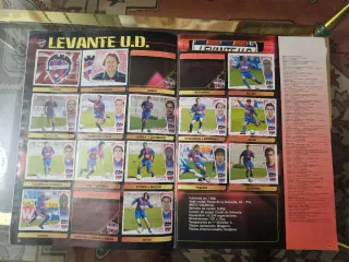 Álbum Liga Este 2004-2005 Colección Cromos