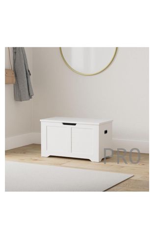 Puf con almacenaje, banco con 2 bisagras de seguridad