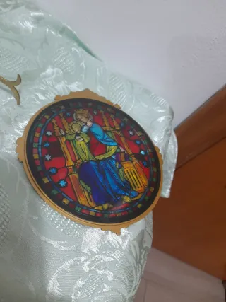 Cornice ottone con immagine sacra