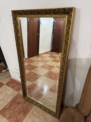 Espejo Marco Dorado 150x70cm