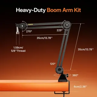 Micrófono Híbrido Maono PD200W