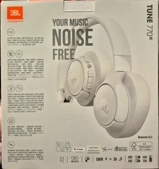 Auriculares JBL TUNE 770NC Blancos