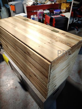Caja de almacenamiento de madera