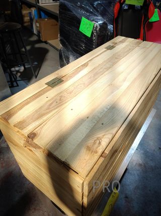 Caja de almacenamiento de madera