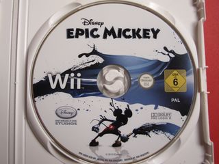 Epic Mickey Wii (PAL España) Disney Completo