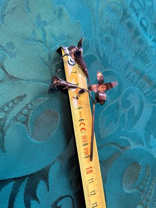 Flor de azucena en plata