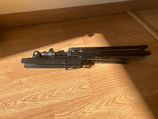 Atril de musica negro plegable