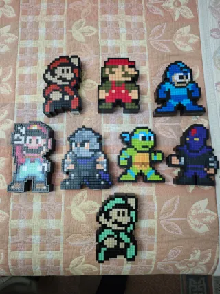 Figuras Pixel Art Videojuegos