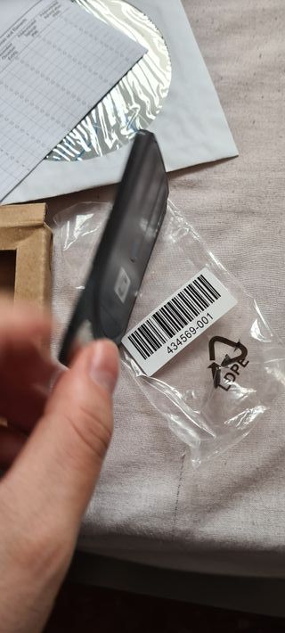 Ratón HP Plano PCMCIA Bluetooth Gris