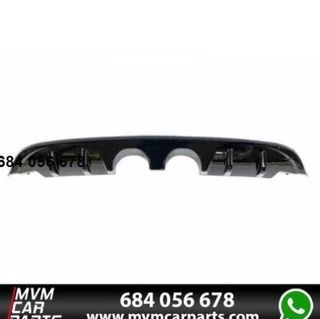 Difusor Trasero Volkswagen Golf 6 look R20 Negro B