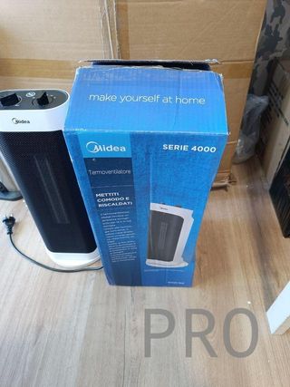 Calefactor eléctrico de bajo consumo, 2000 W